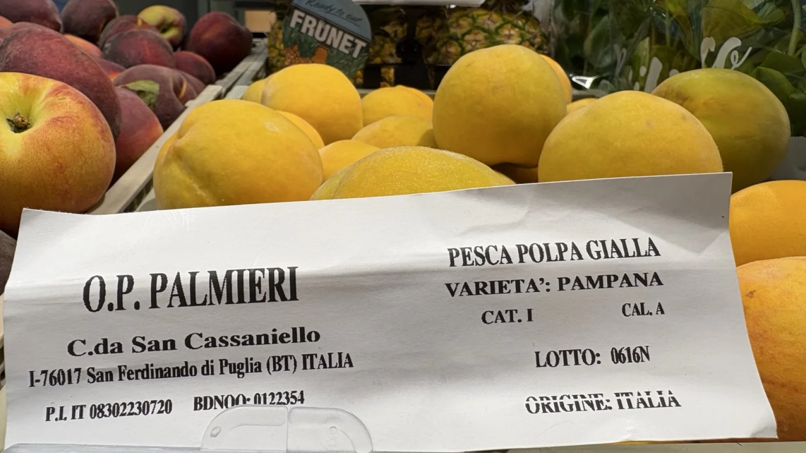 La qualità comincia dalla provenienza
